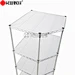 polygonal corner shelf